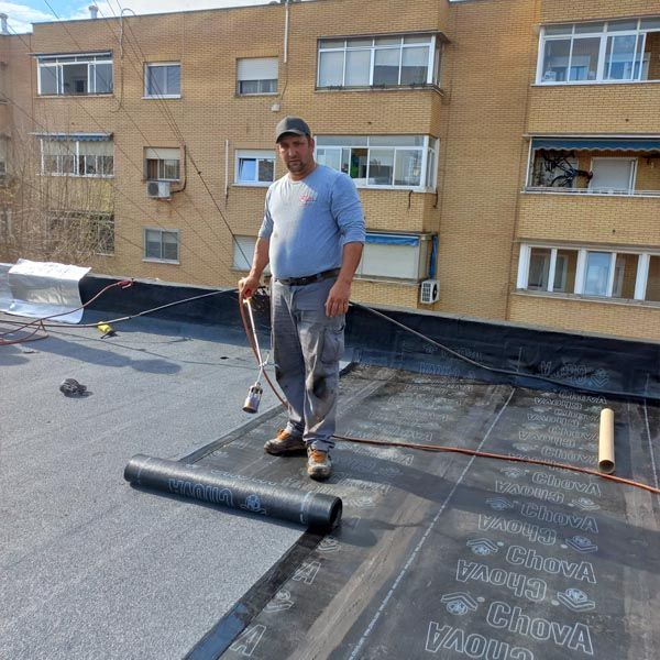 impermeabilización tejados madrid